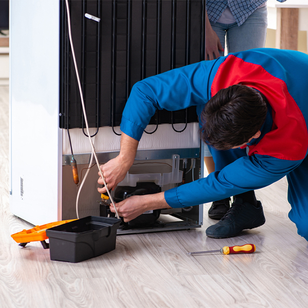 how much do you charge for refrigerator repair services in Ellsworth KS